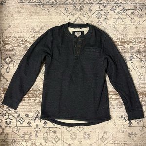 Men’s LL Bean button up henley